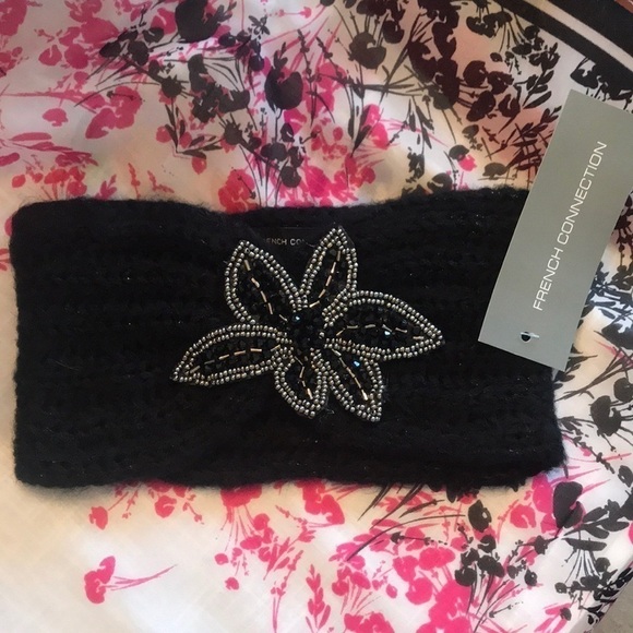 Brand New French Connection Knotted Front Headband - Picture 1 of 9